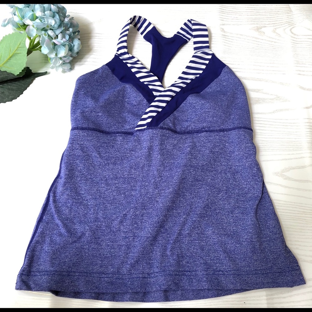 2/$35 Lululemon Tank top b purple workout tee